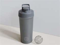 AYA&IDA dark grey shaker water bottle 750ml